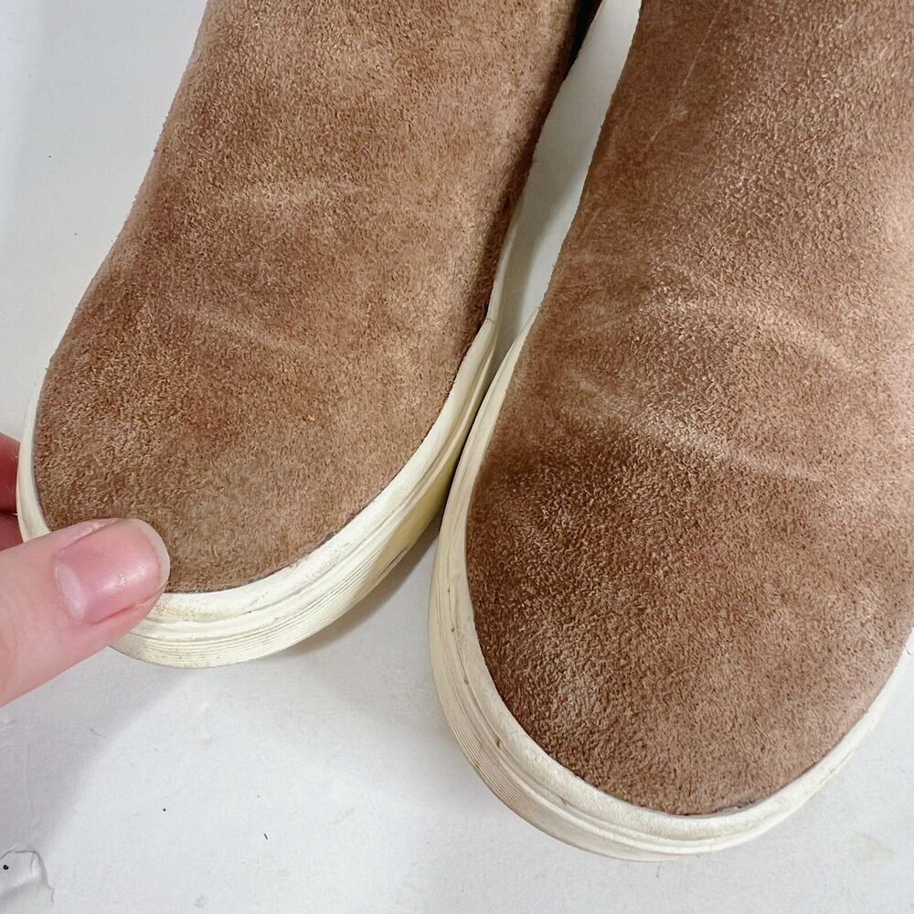 Sofft Britton li Brown Suede Leather Slip on Sneakers Women's Size 7.5 - Picture 5 of 8
